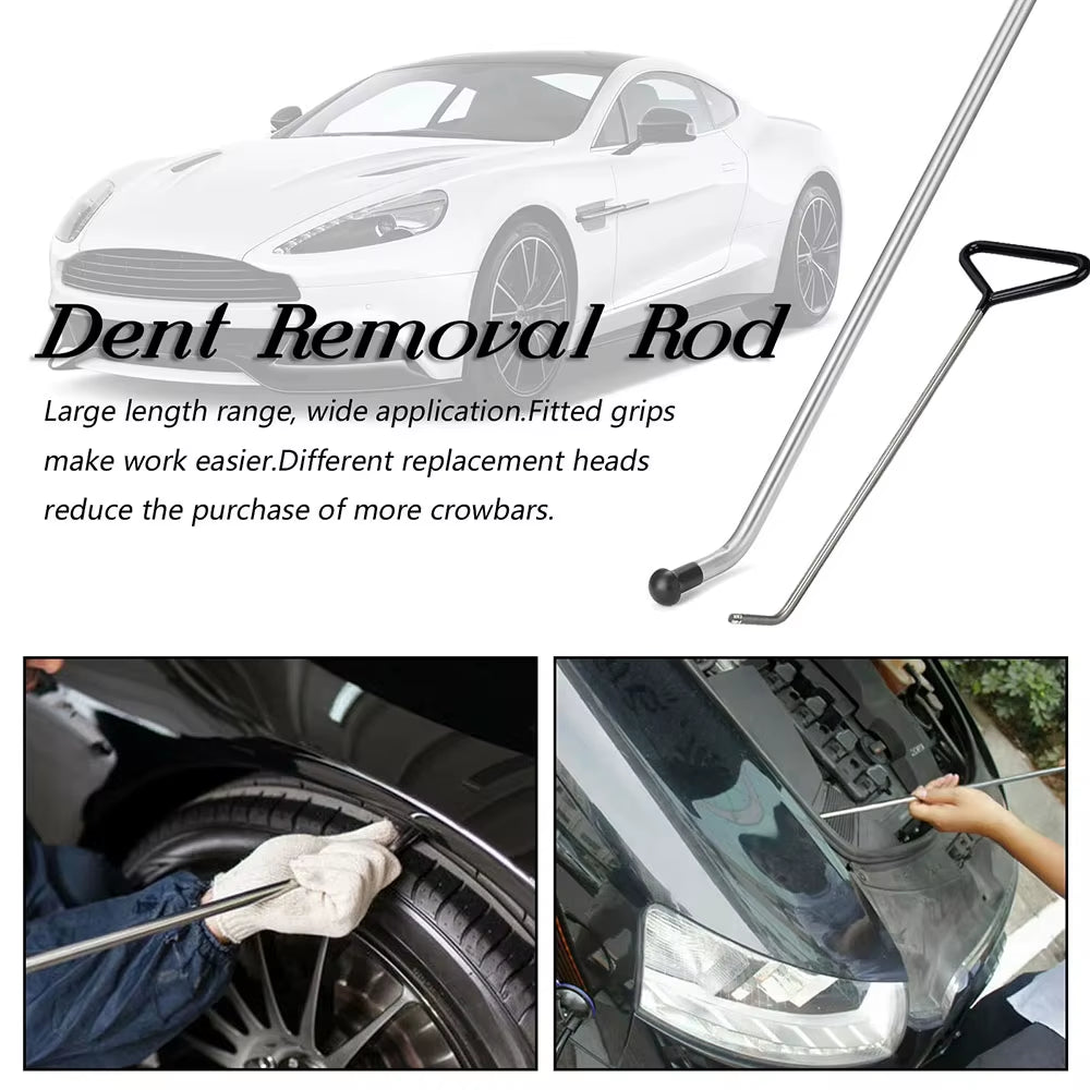 Paintless Dent Repair Push Rods 16 Pcs with Taper Heads for Hail Damage – image 5