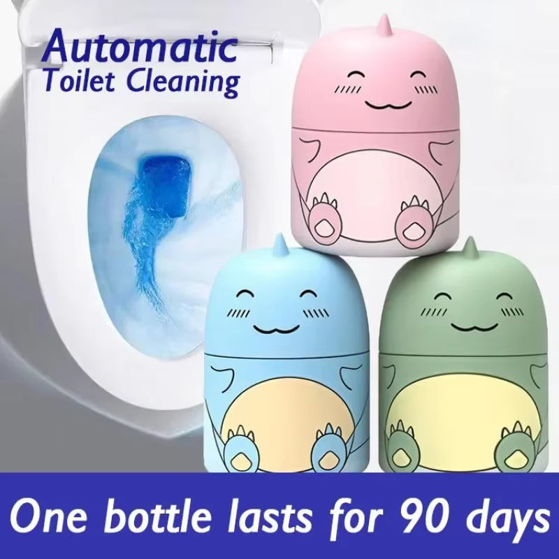 Toilet Tank Cleaner Bottle - Ocean Scent Automatic Bowl Cleaner, Lasts up to 90 Days