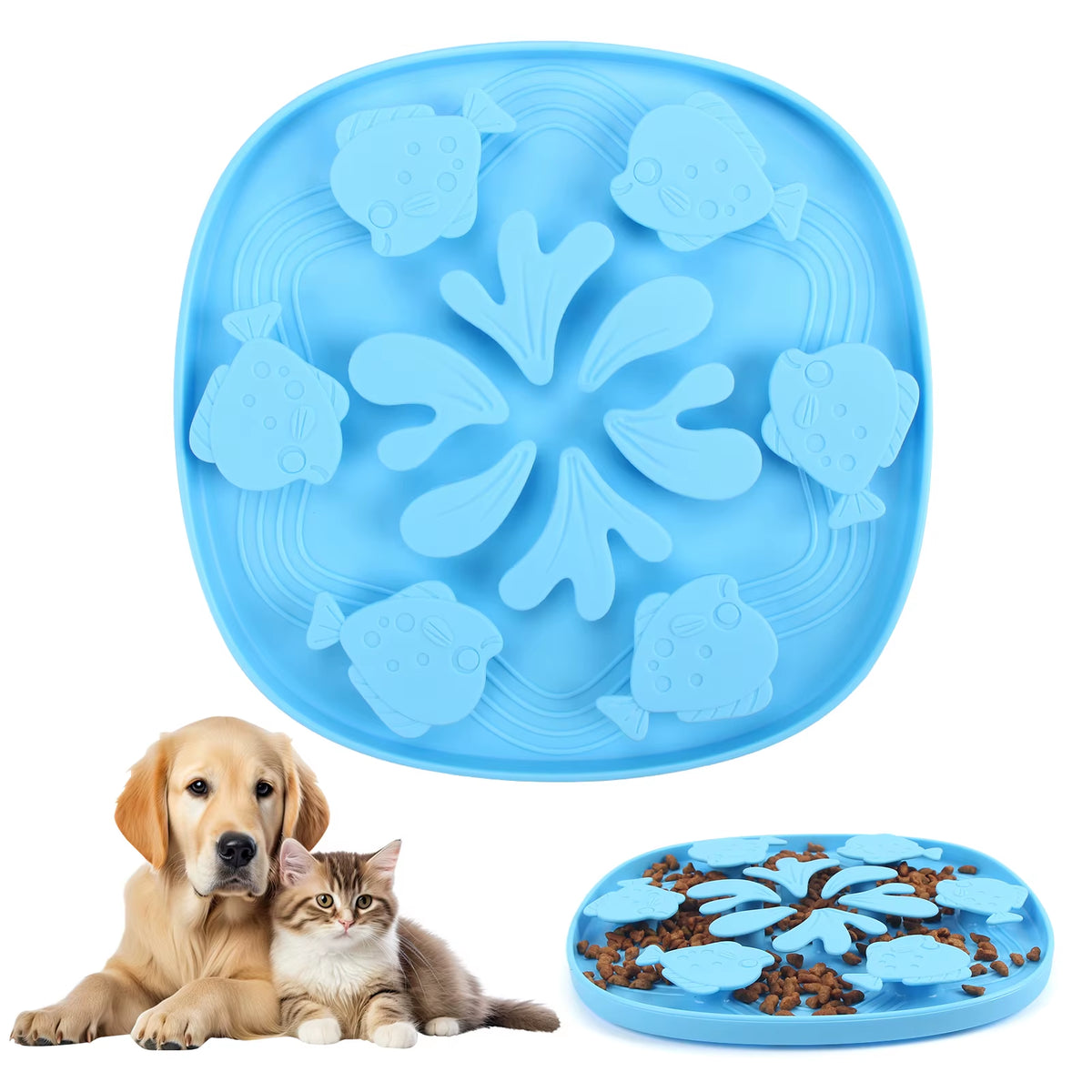 Pet Lick Mat - Silicone Lick Pad with Suction Cup Base – image 8