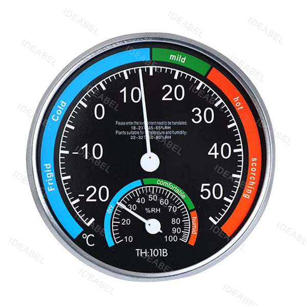 Dial Thermometer Hygrometer for Indoor and Outdoor Use