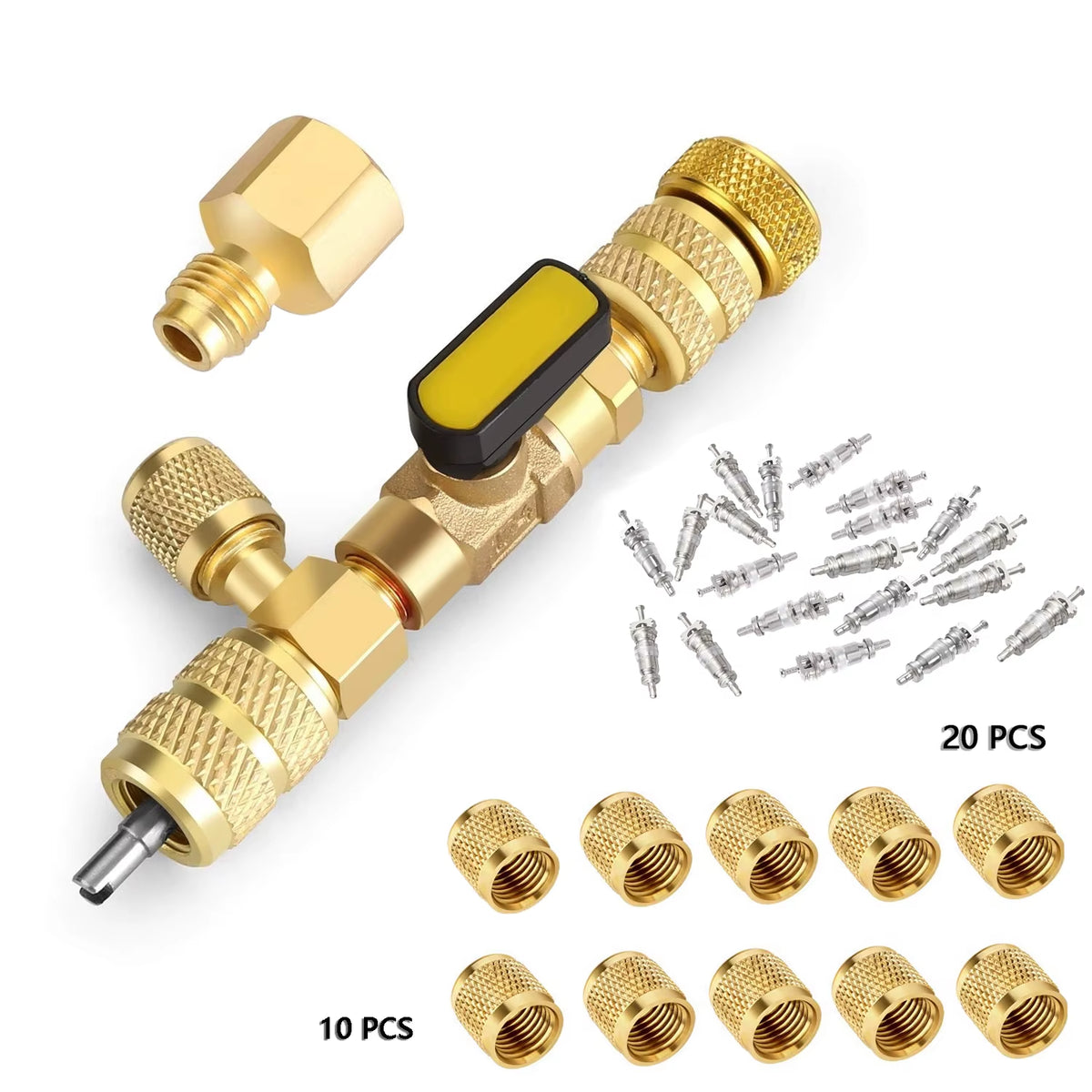 HVAC Valve Core Remover Installer – 1/4 and 5/16 in Ports