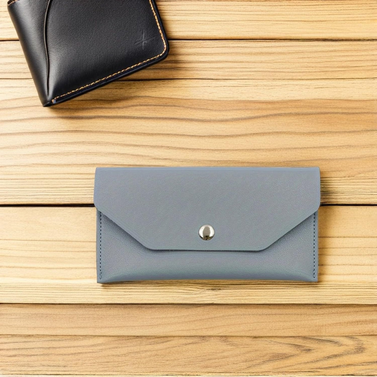 Cash Envelope Wallets, Set of 3 PU Leather Budget Organizers – image 5