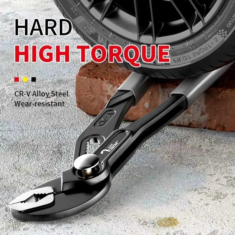 Plumbing Water Pump Pliers 8/10/12 in Quick-Release Adjustable – image 5