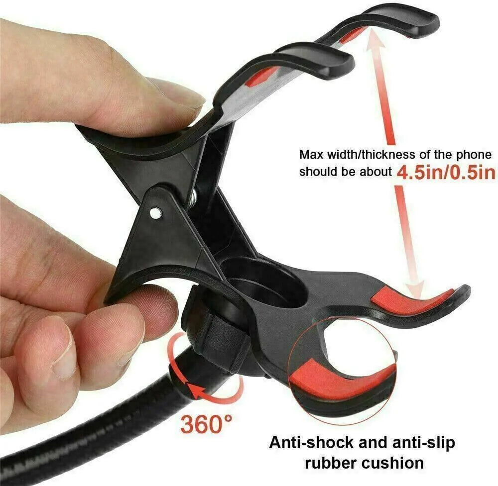 Gooseneck Phone Holder with Desk Clamp, 29.5 in Arm – image 11