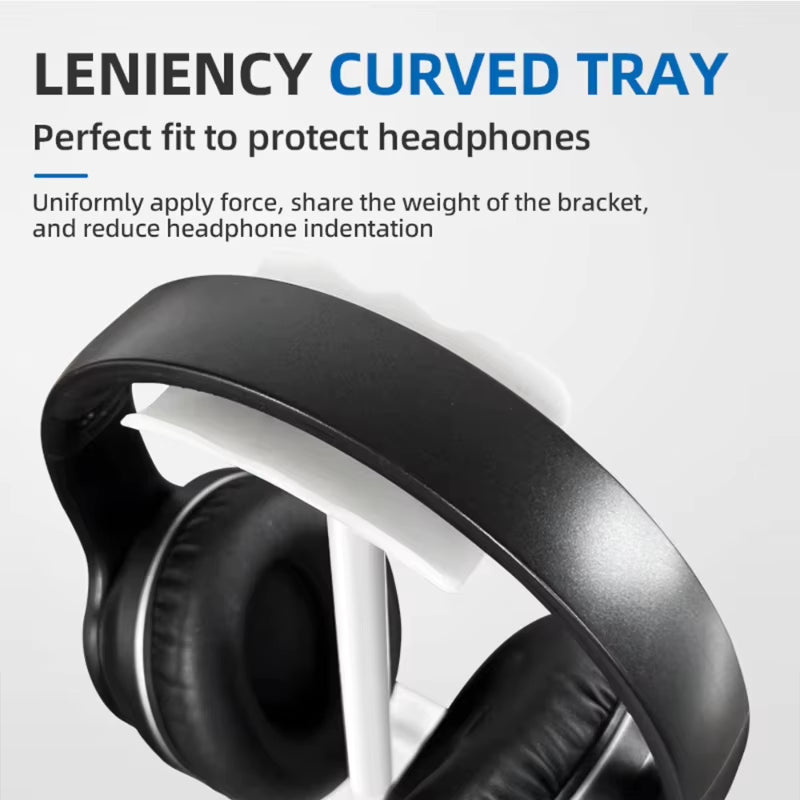 Headphone Stand, Aluminum Headset Holder with Anti-Skid Base – image 6