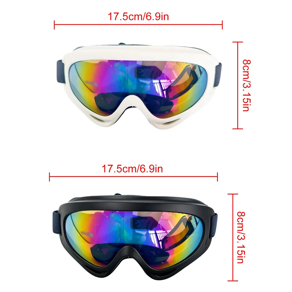Dog Sunglasses - Adjustable Pet Goggles for Small and Medium Dogs – image 2