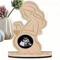 Ultrasound Photo Frame, Wooden Baby Keepsake