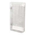 Wall Jewelry Organizer - Hanging Case with Hooks and Trays
