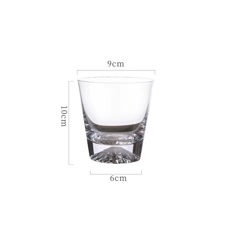 Mount Fuji Glass Tumblers, Set of 2