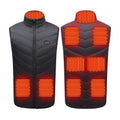 Heated Work Vest with 10000mAh Battery, 9 Heating Zones