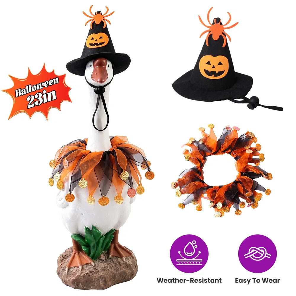 Porch Goose Costume – Halloween Outfit for 23 in Goose Statue – image 10
