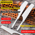 Masonry Brick Cutter Trowel, Double-Sided Stainless Steel Bricklayer Tool