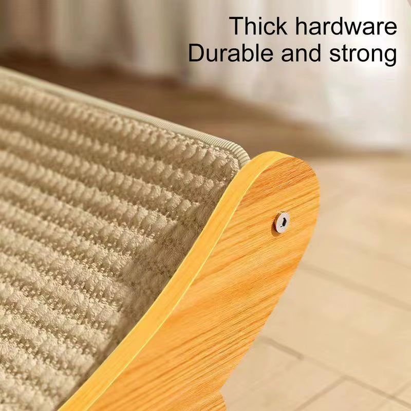 Sisal Cat Scratcher Bed – Raised Scratching Pad & Lounger – image 5