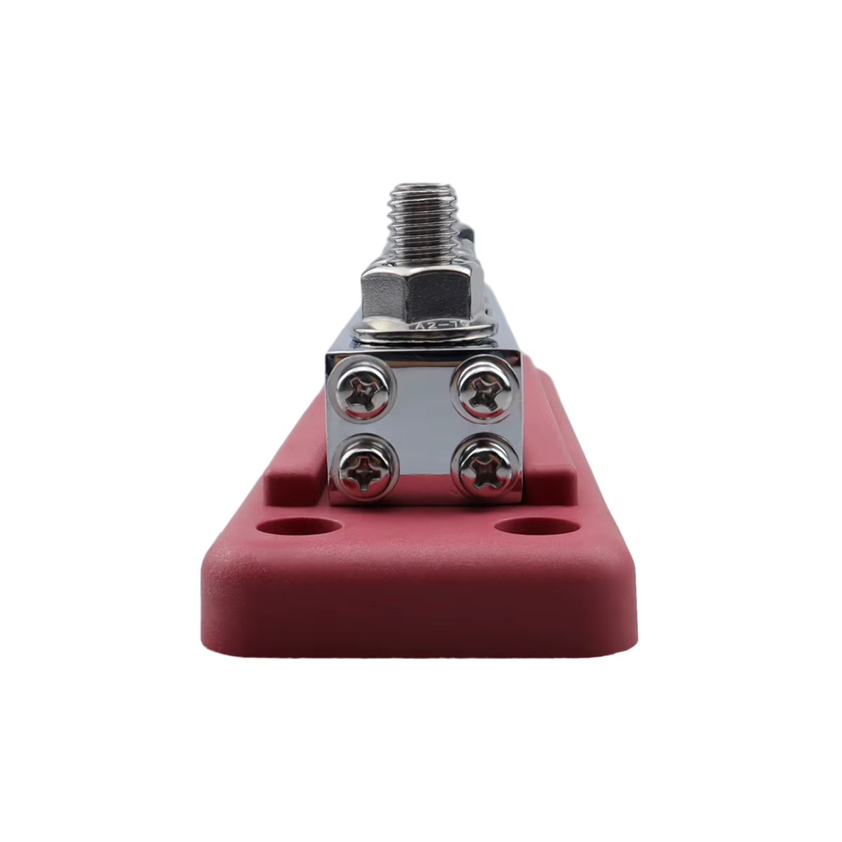 600A Power Distribution Bus Bar, 4 Stud 3/8 in with Cover for Boat and RV – image 7