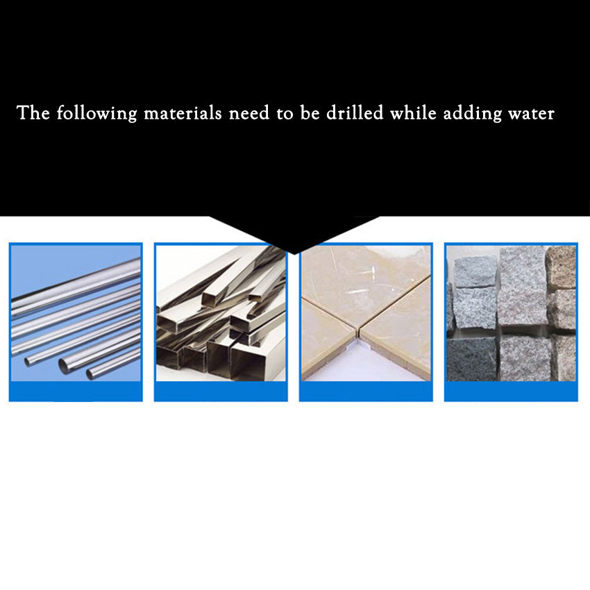 Multi-Material Drill Bits – 4 Pc Set for Tile, Glass and Wood – image 3