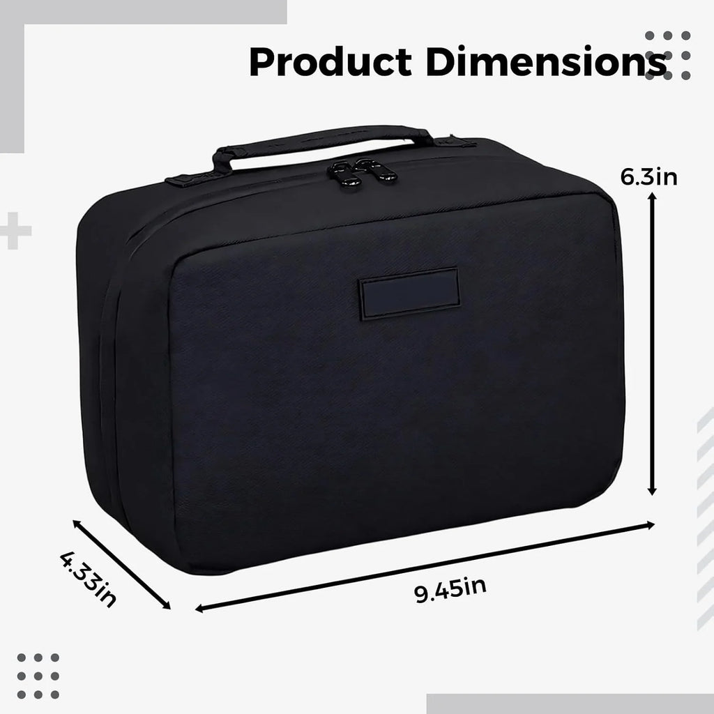 Men's Toiletry Bag, Water-Resistant Travel Dopp Kit – image 3