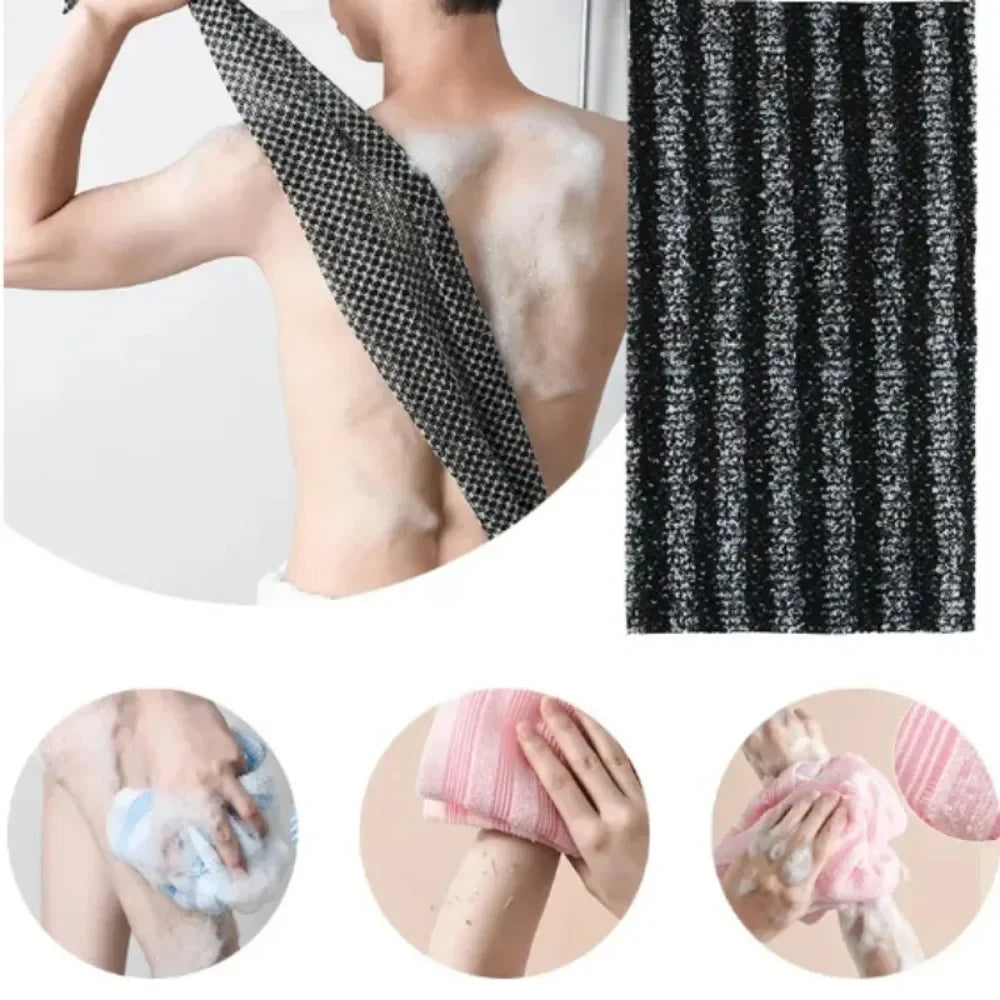 Japanese Exfoliating Bath Towel - Nylon Back Scrubber Cloth