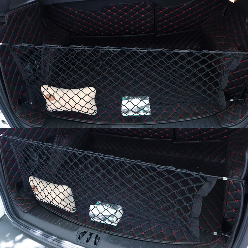 Trunk Cargo Net Bag, Elastic Nylon Mesh Storage Organizer – image 5