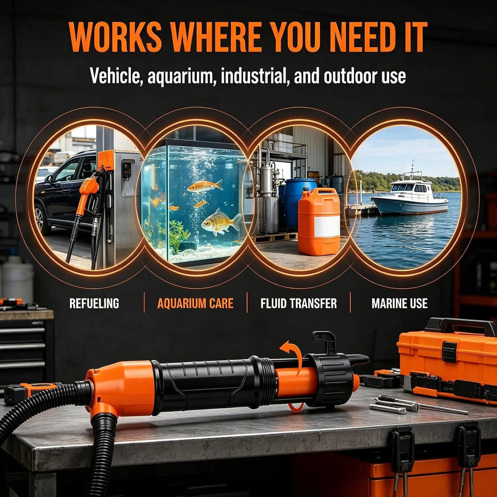 Battery Powered Liquid Transfer Pump 2.8 GPM with Flow Control – image 2
