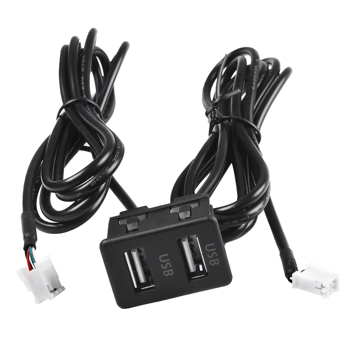 Dash Mount Dual USB Port Panel with 145 cm Extension Cable – image 4