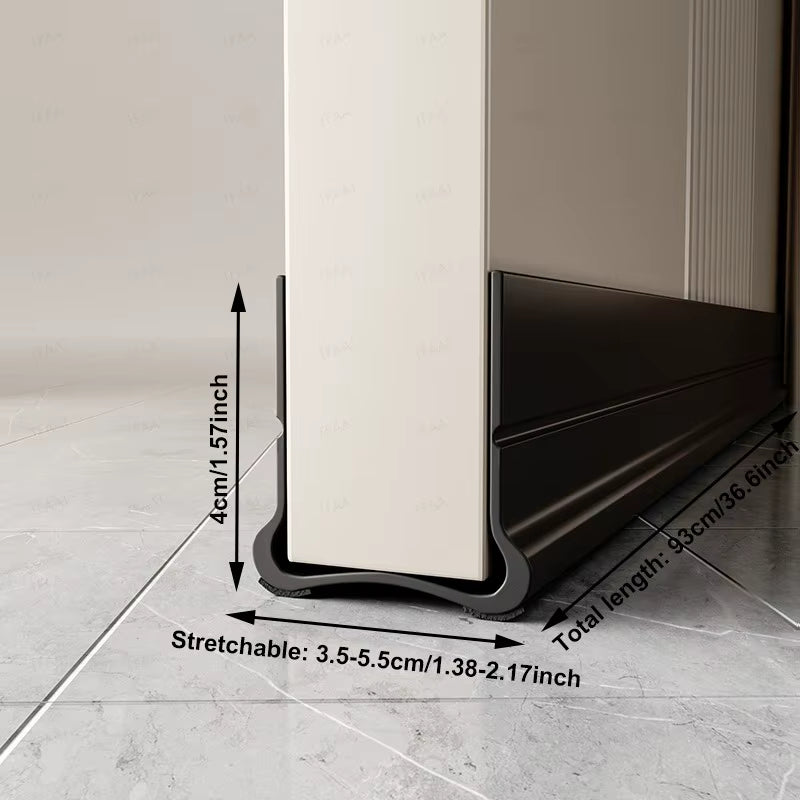 Door Bottom Seal Strip – 93 cm Self-Adhesive Draft Blocker – image 6