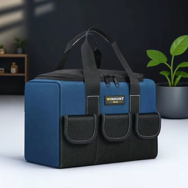 Oilfield Heavy Duty Wide Mouth Tool Bag with Reinforced Base