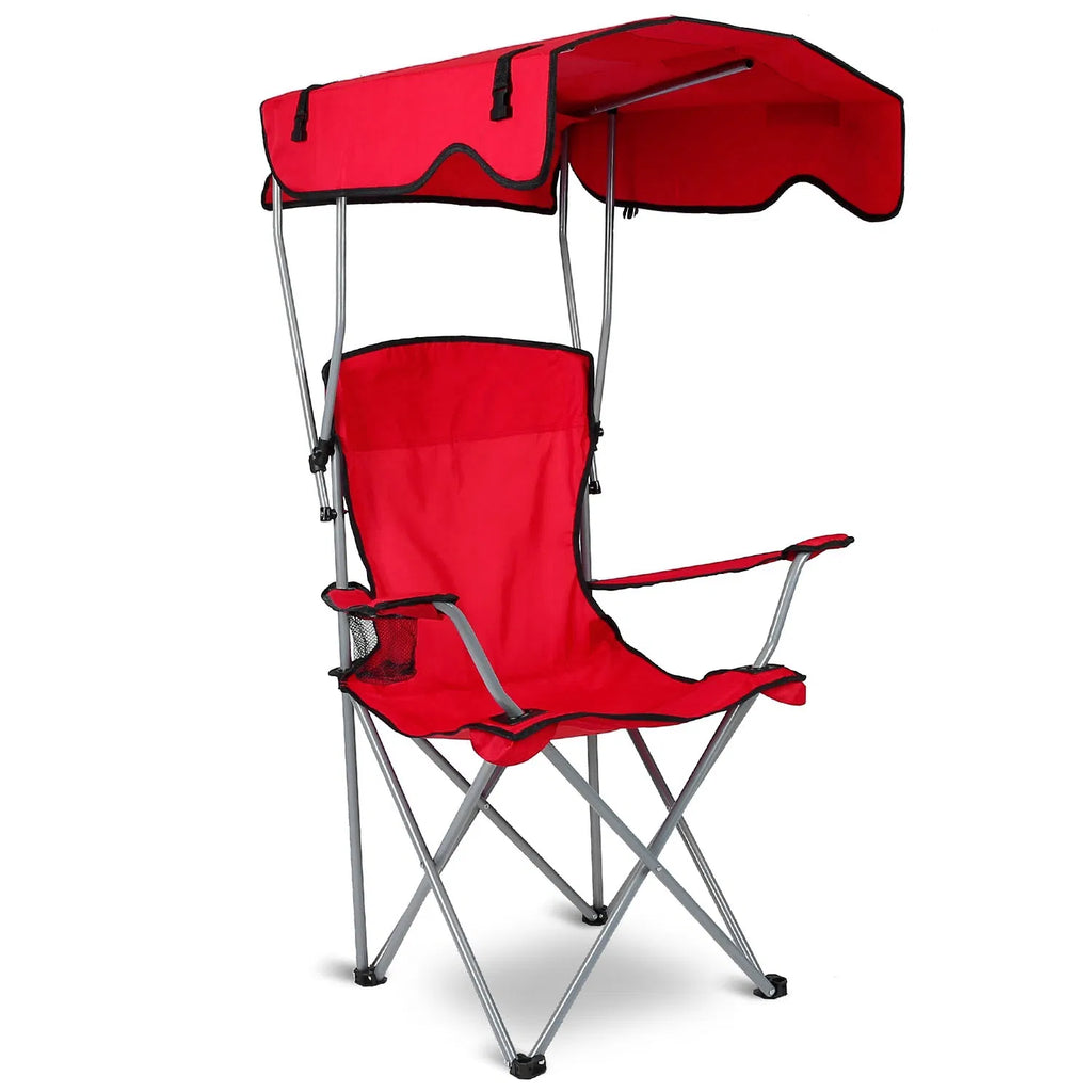 Folding Canopy Lawn Chair with Cup Holder, 330 lb Capacity – image 12