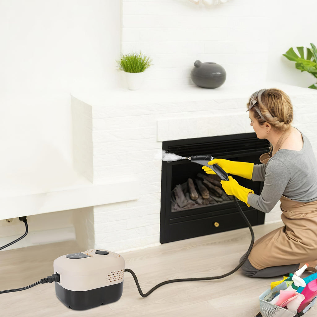 1500W Handheld Steam Cleaner with 1200 ml Tank and 6 Steam Levels – image 18