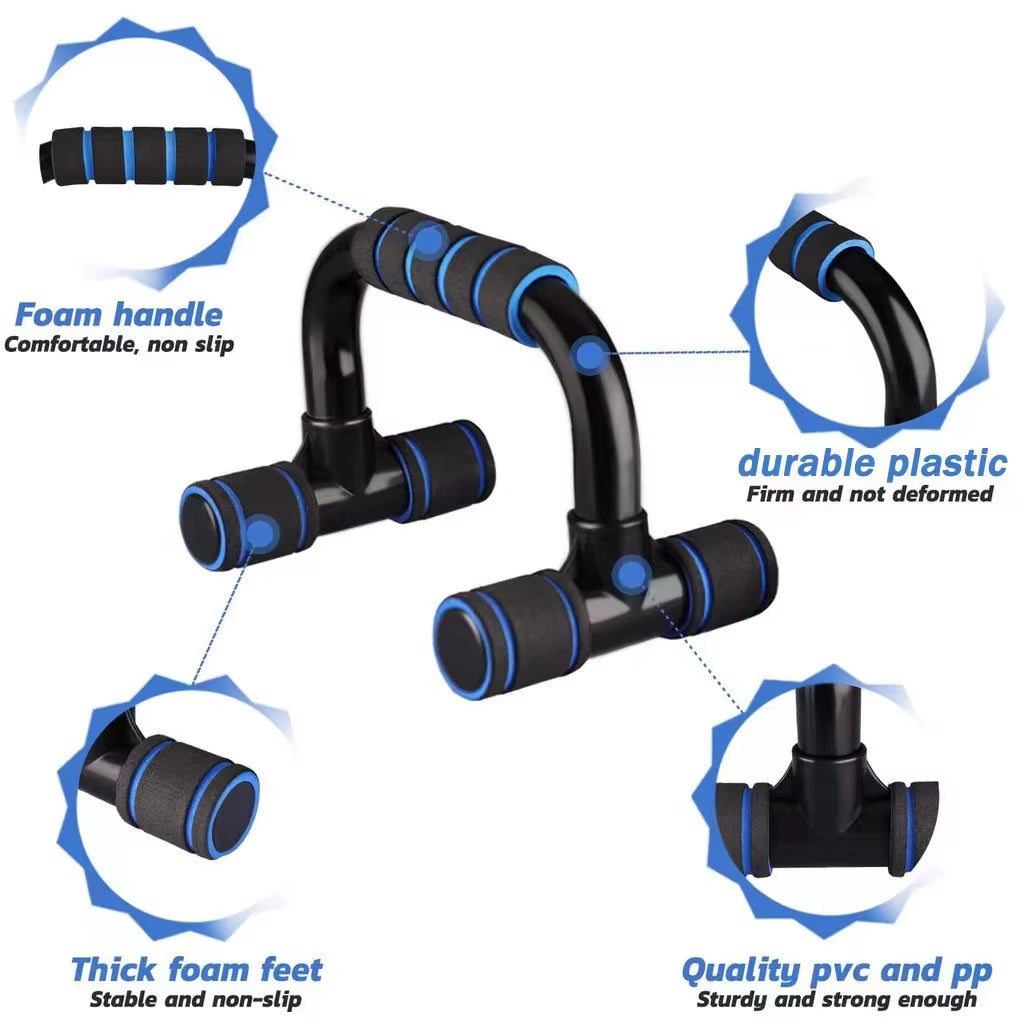 Push Up Bars with Foam Grips Non-Slip Push-Up Stands (Pair) – image 4