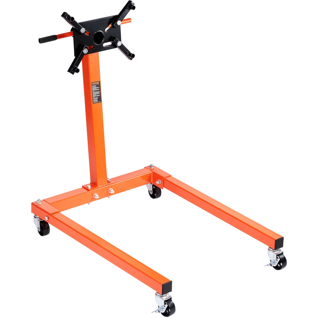Rotating Engine Stand 1300 Lb With 360 Degree Head And 4 Casters