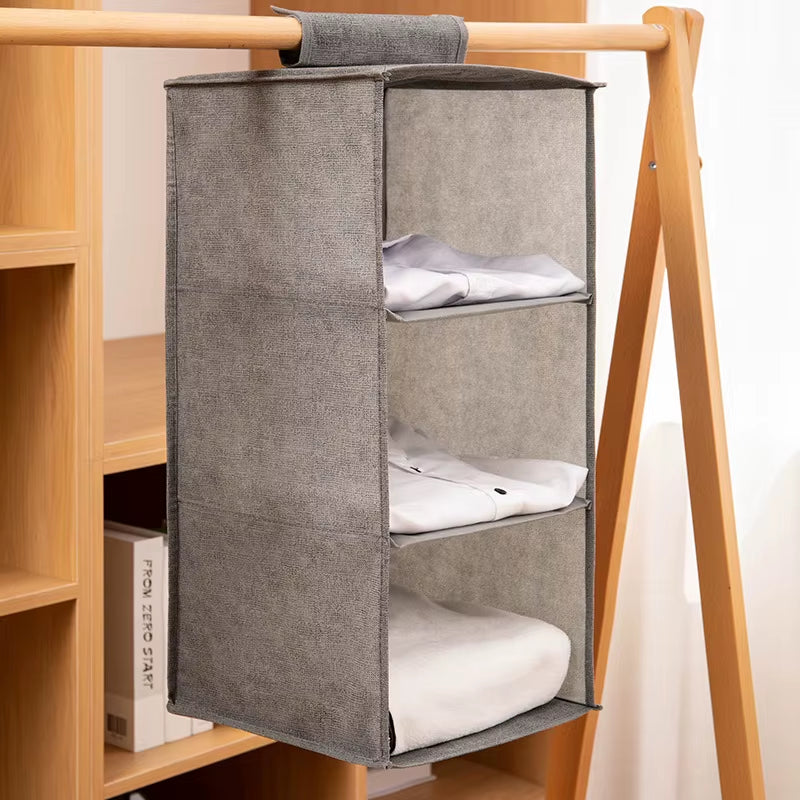 Hanging Wardrobe Organizer with Drawer Storage – image 5