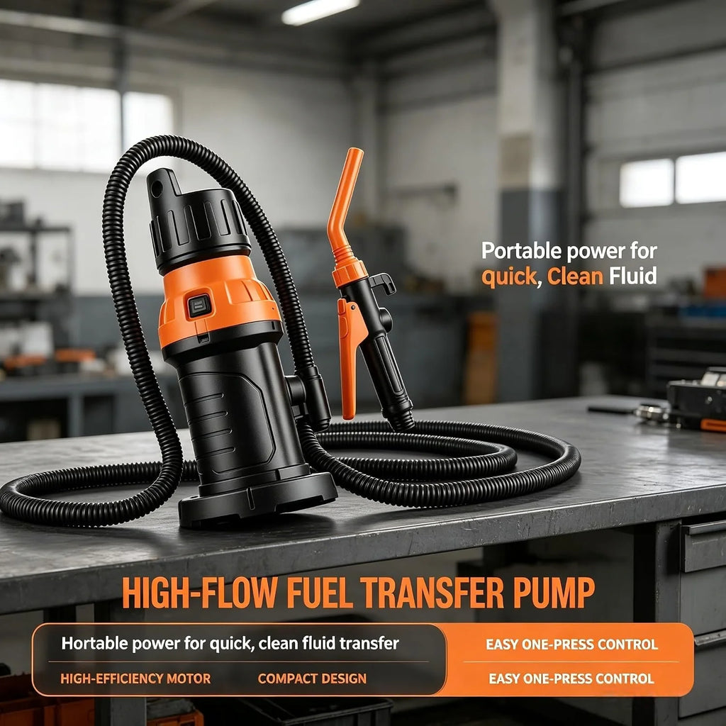 Battery Powered Liquid Transfer Pump 2.8 GPM with Flow Control – image 5