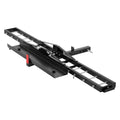 Hitch Motorcycle Carrier – 600 lb Steel Rack with Loading Ramp