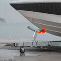 Boat Trailer Winch Stand with 5.1 in Roller, Adjustable Height