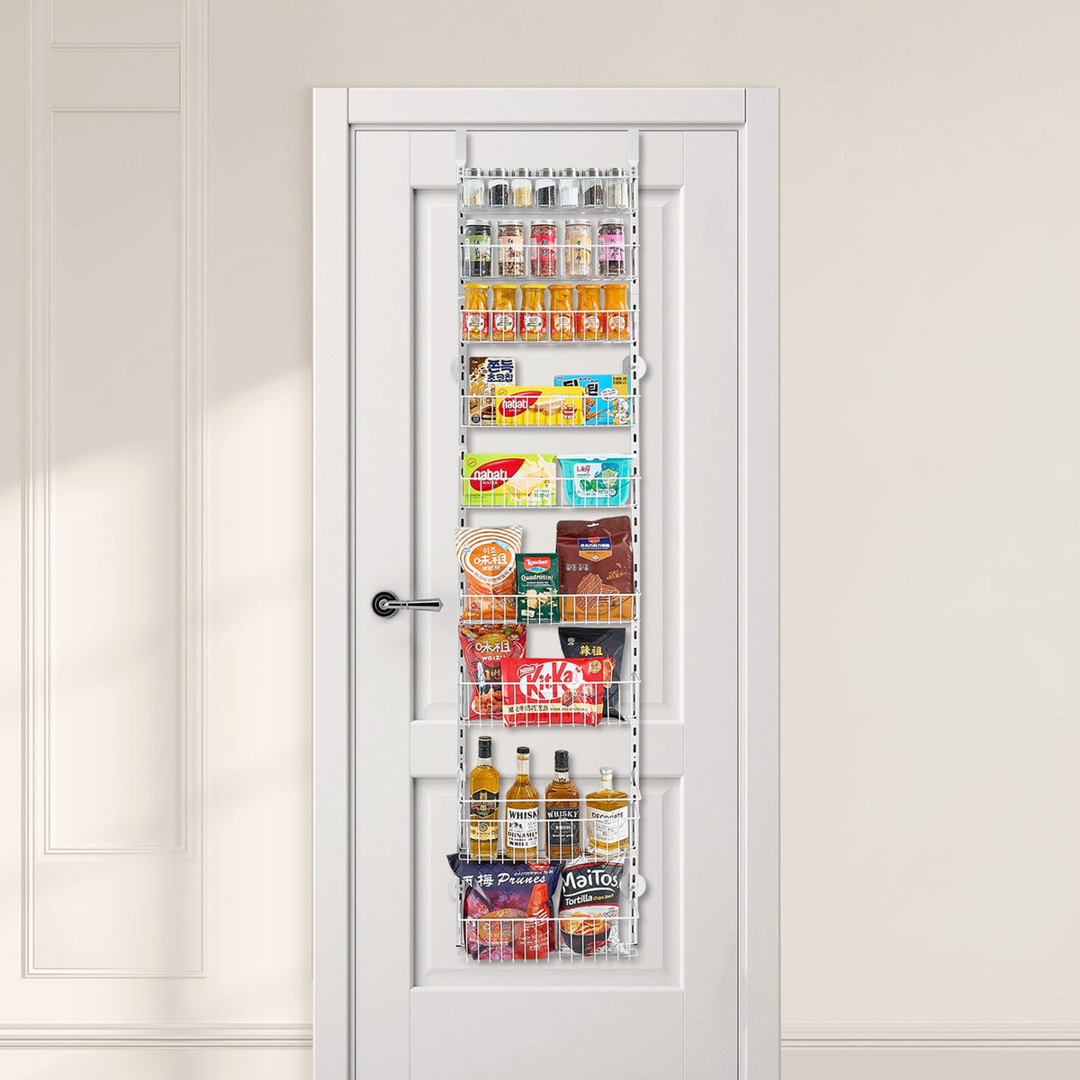 Over the Door Pantry Organizer - 9 Tier Hanging Rack – image 2