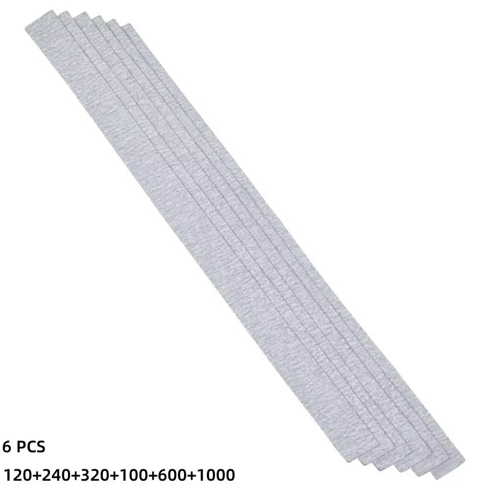 Guitar Fret Leveling Sanding Beam with 6 Sandpaper Strips