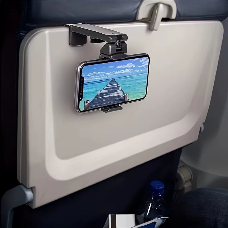 Airplane Phone Holder – Portable Foldable Travel Stand