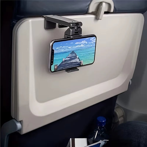 Airplane Phone Holder – Portable Foldable Travel Stand