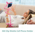 Flexible Clip-On Phone Holder for Bed & Desk