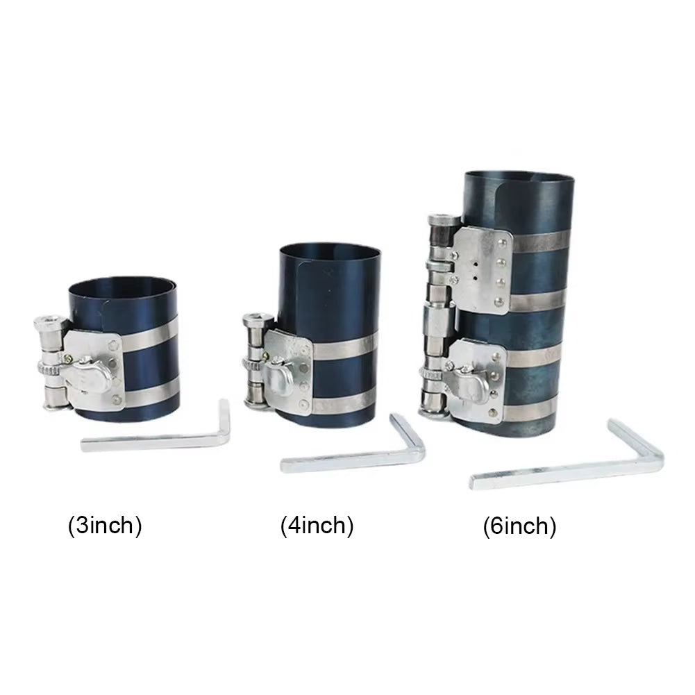 Piston Ring Compressor – Ratchet Band Tool, 3, 4 or 6 in – image 6