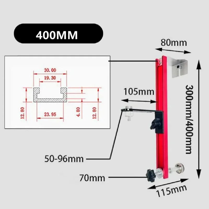 Laser Level Wall Mount Bracket – Adjustable Aluminum Holder – image 8