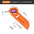 Drill Bit Sharpener - Portable Grinding Wheel Sharpener for 2-12.5Mm Bits