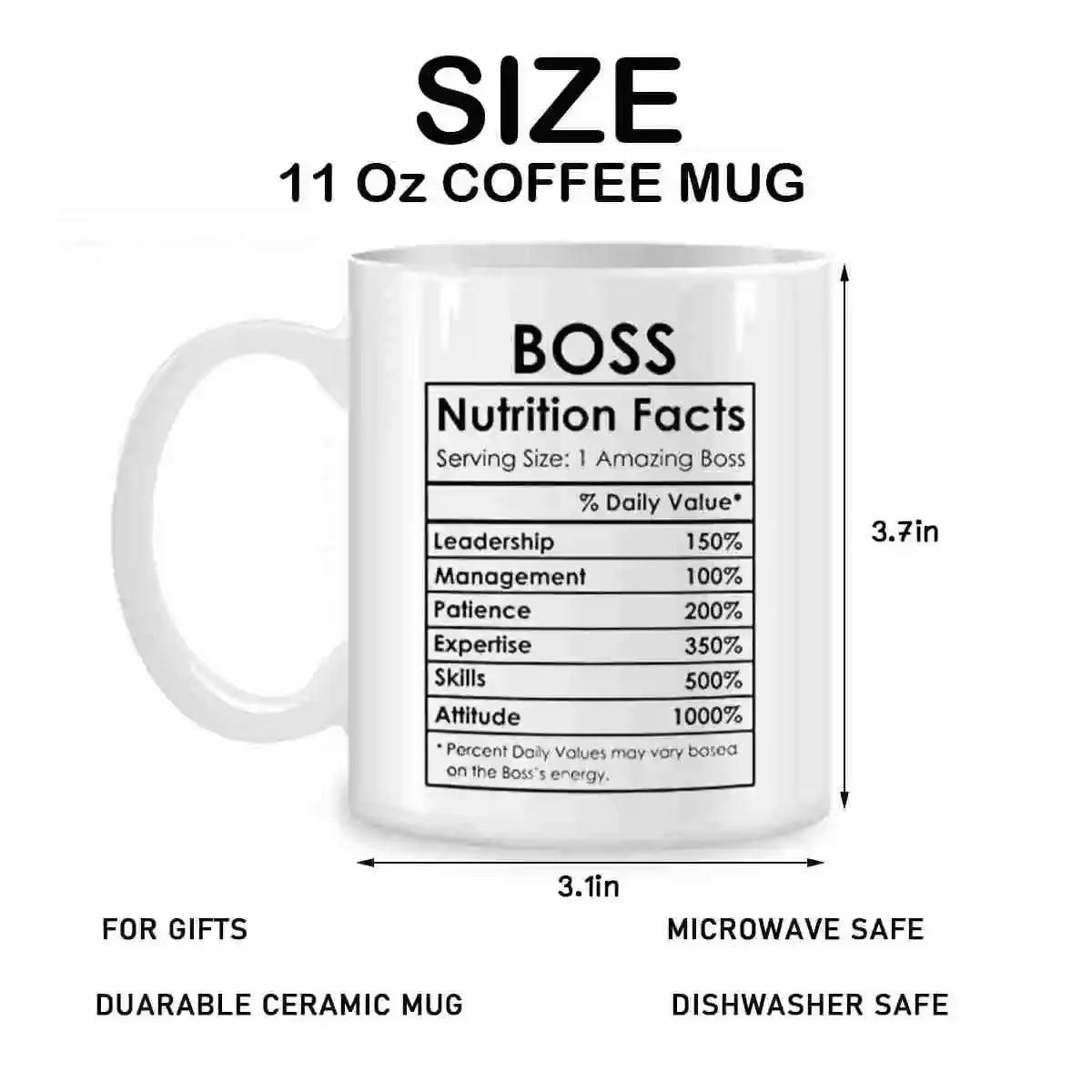 Best Boss Thank You Gift Cup – image 3