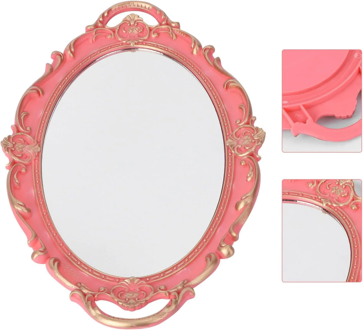 Mirror Vanity Tray, Vintage-Style Makeup and Perfume Organizer – image 6