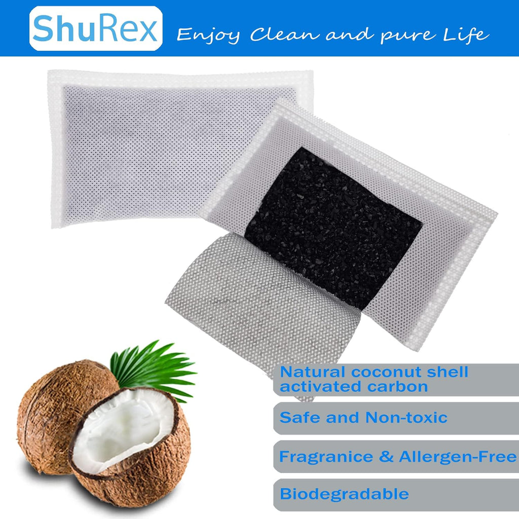 Trash Can Deodorizer Kit, Stick-On Activated Carbon Odor Filters – image 6