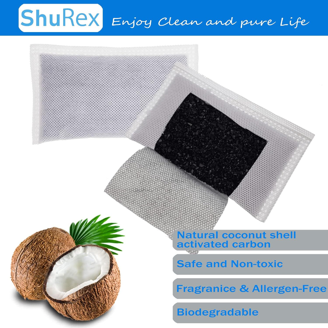 Trash Can Deodorizer Kit, Stick-On Activated Carbon Odor Filters – image 6