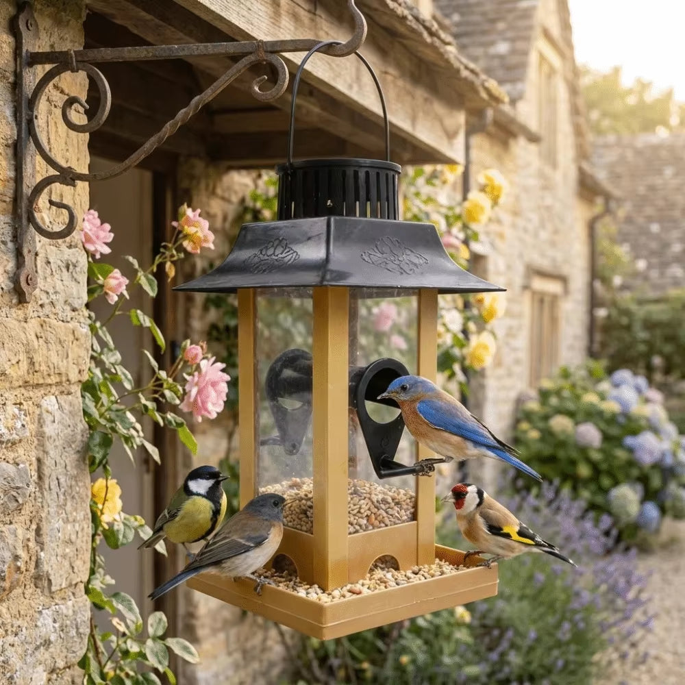 Hanging Bird Feeder, Rain-Resistant Large Capacity Station – image 2