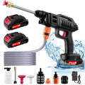 Cordless Pressure Washer 21V 870 PSI with 2 Batteries and Foam Bottle