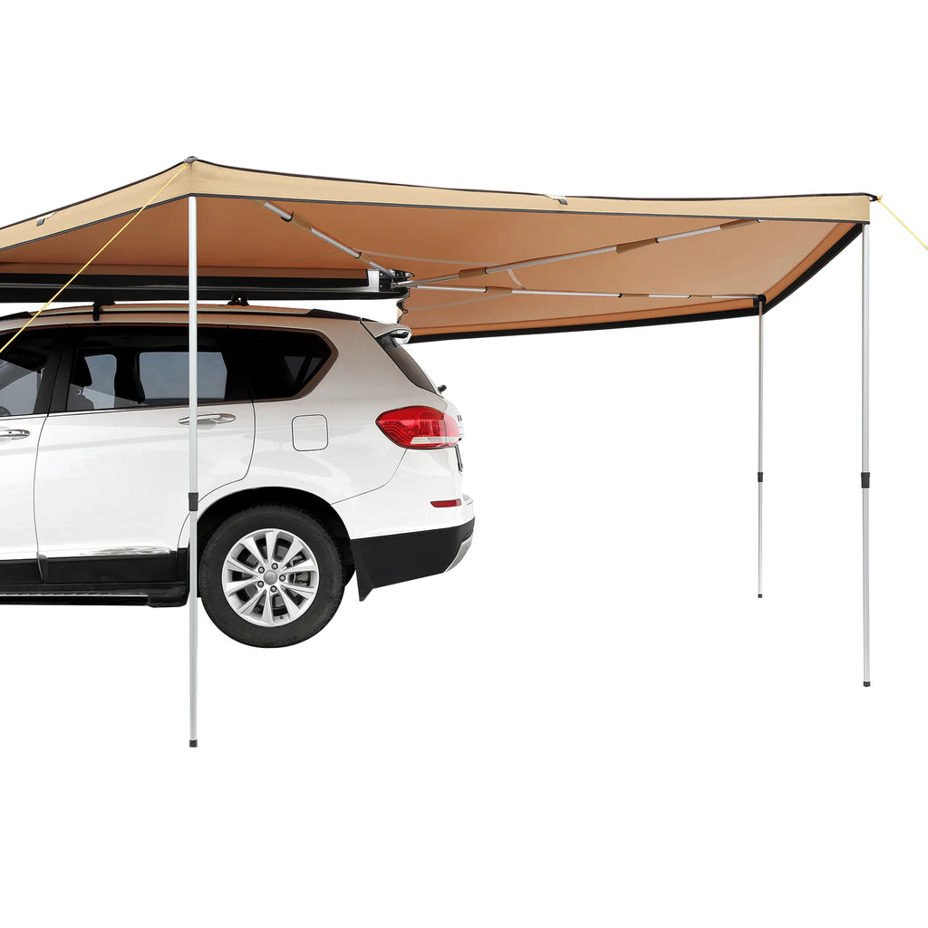Car Side Awning 270 Degree, 8.2 ft Retractable Vehicle Awning – image 10