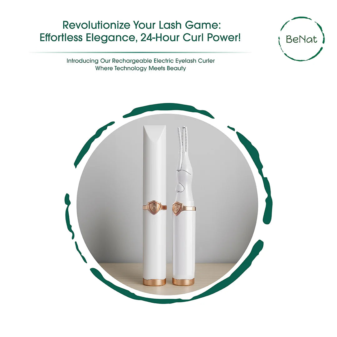 Heated Eyelash Curler – Rechargeable, 3 Heat Settings – image 2